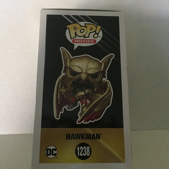 NEW DC Black Adam Hawkman Exclusive Funko Pop Figure #1238 - Picture 6 of 8